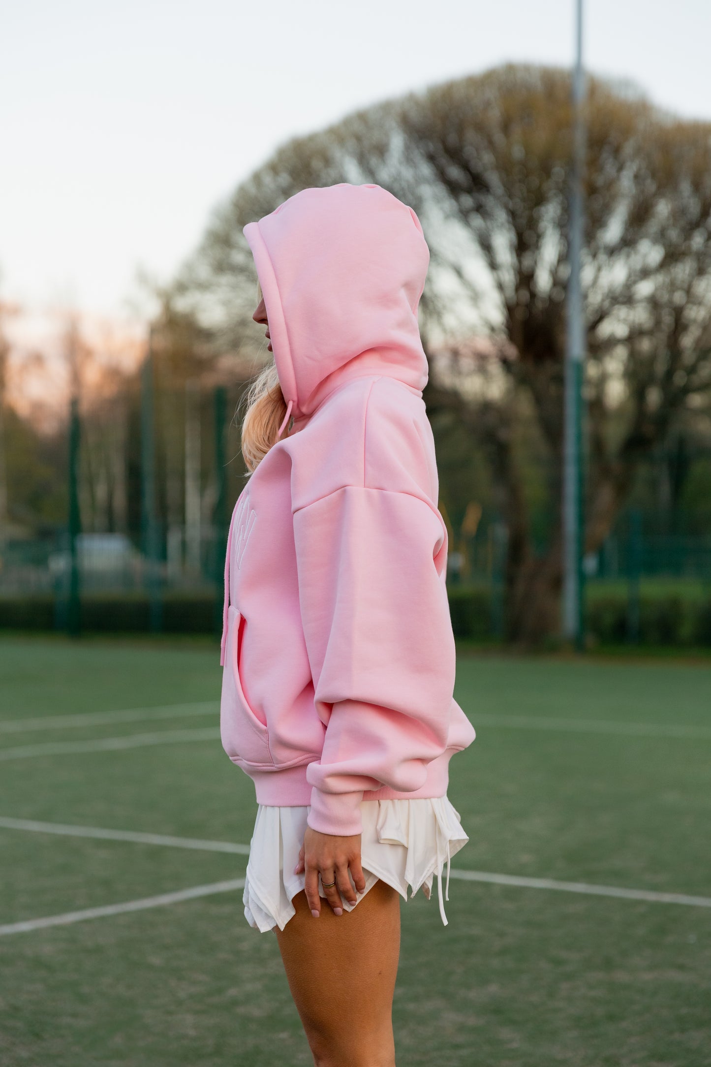 BABY PINK COCO 5.0 HOODIE (Ei takaprinttiä)