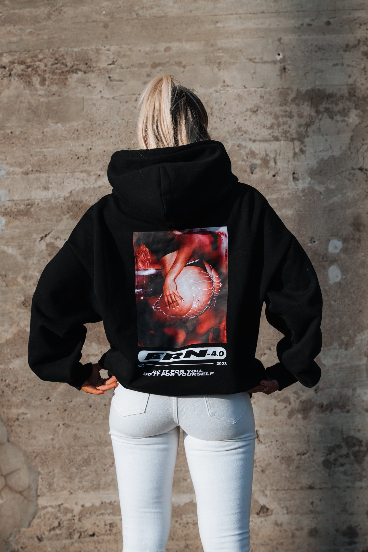 BLACK COCO 4.0 HOODIE